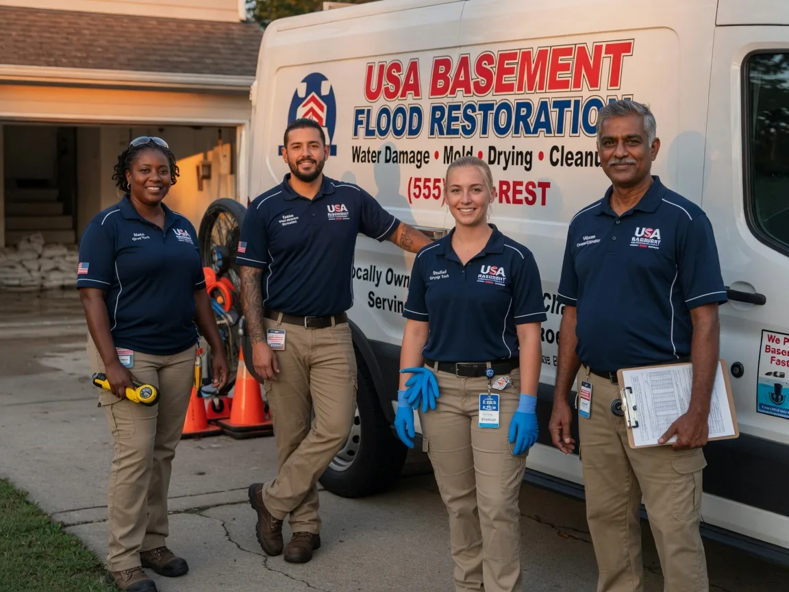 Basement Flood Cleanup company in Niota, IL